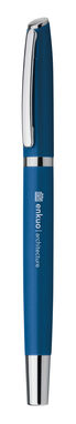 Металлическая ручка-роллер, синие чернила, цвет синий - 81191-104- Фото №2