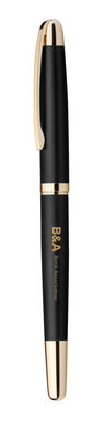 Металлическая ручка-роллер, SANTINI, цвет черный - 81196-103- Фото №5