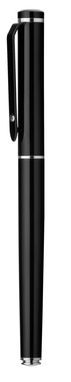 Набір з металевої кулькової ручки і ручки-роллера, SANTINI, колір чорний - 81199-103- Фото №2