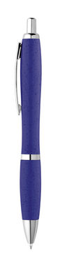 TERRY. Кульова ручка з волокна пшеничної соломи та ABS, колір синій - 81204-104- Фото №1