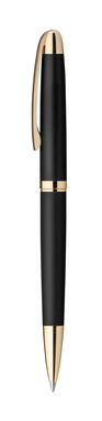 Набор из метал. шар. ручки и ручки-роллера, синие чернила, SANTINI, цвет черный - 81210-103- Фото №1