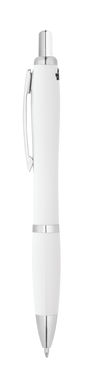 MANZONI. Кулькова ручка з ABS з антибактеріальним покриттям, колір білий - 81212-106- Фото №1