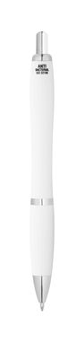 MANZONI. Кулькова ручка з ABS з антибактеріальним покриттям, колір білий - 81212-106- Фото №2