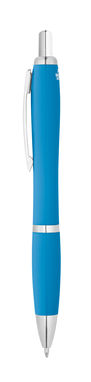 MANZONI. Кулькова ручка з ABS з антибактеріальним покриттям, колір блакитний - 81212-124- Фото №1
