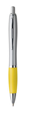 SWING. Кулькова ручка з металевим затискачем, колір жовтий - 91019-108- Фото №1