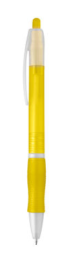 SLIM. Кулькова ручка з протиковзким покриттям, колір жовтий - 91247-108- Фото №1