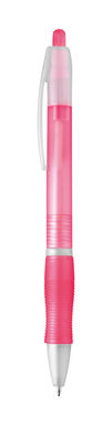 SLIM. Кулькова ручка з протиковзким покриттям, колір світло-рожевий - 91247-112- Фото №1