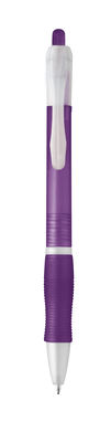 SLIM. Кулькова ручка з протиковзким покриттям, колір фіолетовий - 91247-132- Фото №2