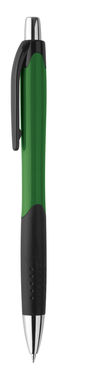 Шариковая ручка CARIBE, цвет зеленый - 91256-109- Фото №1