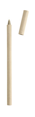 RECICLA. Кулькова ручка з крафт паперу, колір світло-натуральний - 91290-150- Фото №1