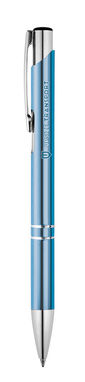 Шариковая ручка BETA, цвет голубой - 91311-124- Фото №2