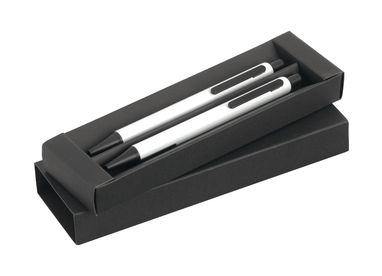 Набор из ручки и механического карандаша HUDSON, цвет жемчужный - 91441-106- Фото №1