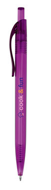 MARS CRYSTAL. Кулькова ручка із затискачем, колір фіолетовий - 91499-132- Фото №3