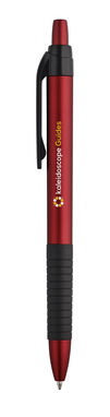 Шариковая ручка CURL, цвет красный - 91633-115- Фото №3