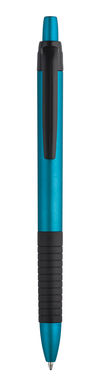 CURL. Кулькова ручка з металевою обробкою, колір блакитний - 91633-124- Фото №1