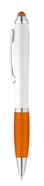 SANS. Кулькова ручка з металевим затискачем, колір помаранчевий - 91634-128- Фото №1