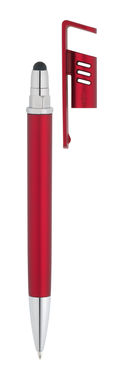 TECNA. Кулькова ручка з металевою обробкою, колір червоний - 91642-105- Фото №2