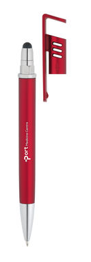 TECNA. Кулькова ручка з металевою обробкою, колір червоний - 91642-105- Фото №4