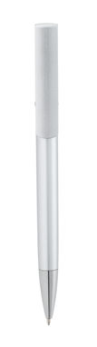 TECNA. Кулькова ручка з металевою обробкою, колір сатин-срібло - 91642-127- Фото №1