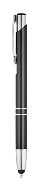 BETA TOUCH. Алюмінієва кулькова ручка, колір чорний - 91646-103- Фото №1