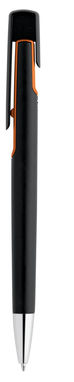 BRIGT. Кулькова ручка з металевою обробкою, колір помаранчевий - 91674-128- Фото №1
