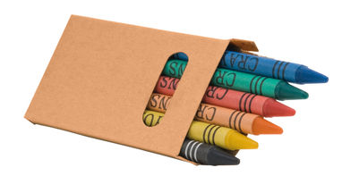 EAGLE. Коробка з 6-ма восковими олівцями, колір натуральний - 91754-160- Фото №1
