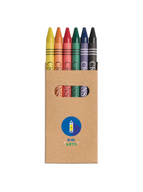 EAGLE. Коробка з 6-ма восковими олівцями, колір натуральний - 91754-160- Фото №3