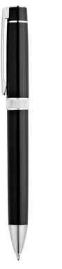 DOURO. Металевий набір з ручки ролер та кулькової ручки, колір чорний - 91816-103- Фото №1