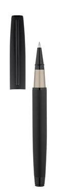 Набор из роллера и шариковой ручки BENTON, цвет черный - 91842-103- Фото №2