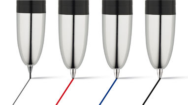 Ручка и механический карандаш SKETCH, цвет черный - 91843-103- Фото №2