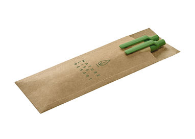 Набор из ручки и механического карандаша. LEAF, цвет зеленый - 91846-109- Фото №5