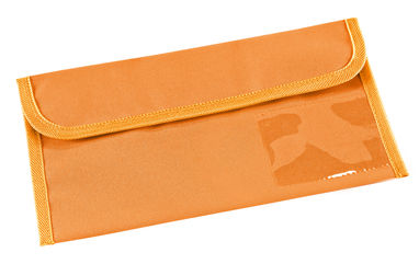 Сумка для проездных документов, цвет оранжевый - 92132-128- Фото №1