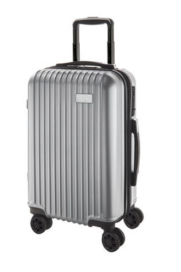 BRUGES. Дорожня валіза з ABS та PET, колір сатин-срібло - 92159-127- Фото №1