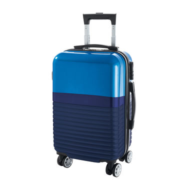 PERTH. Дорожня валіза з ABS та PC, колір синій - 92160-104- Фото №1
