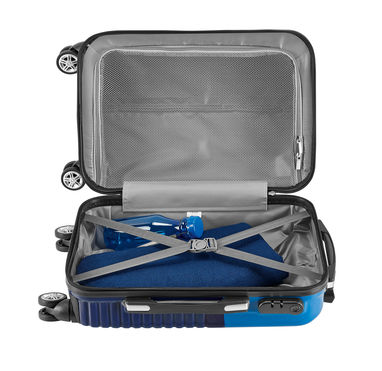 PERTH. Дорожня валіза з ABS та PC, колір синій - 92160-104- Фото №3