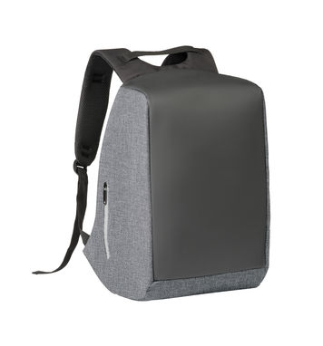 Рюкзак для ноутбука, колір матовий сірий - 92176-113- Фото №1