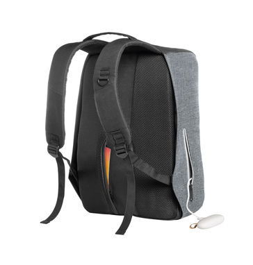 Рюкзак для ноутбука, колір матовий сірий - 92176-113- Фото №2