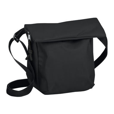 Плечова сумка з поліестеру, 600D, колір чорний - 92522-103- Фото №1
