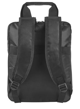 Рюкзак из полиэстера для ноутбука, 600D, цвет черный - 92626-103- Фото №3