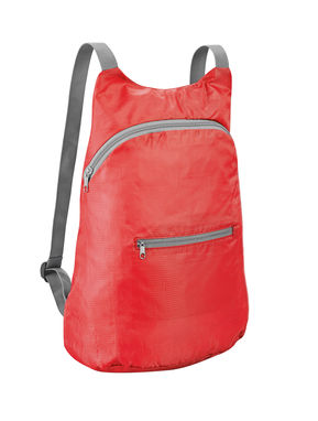 Складной рюкзак, цвет красный - 92669-105- Фото №1
