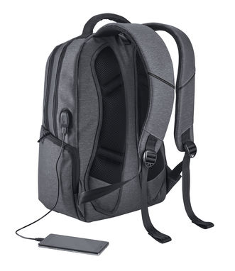 Рюкзак для ноутбука, цвет матовый антрацит - 92675-133- Фото №2