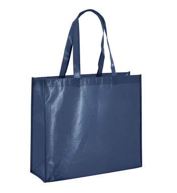 MILLENIA. Ламінована неткана сумка, колір синій - 92833-104- Фото №1