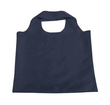 Складная сумка для покупок из полиэстера, цвет синий - 92925-104- Фото №1