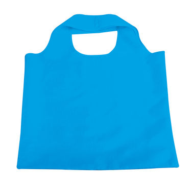 Складная сумка для покупок из полиэстера, цвет синий - 92925-124- Фото №1
