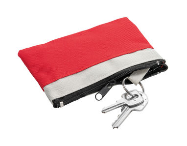Кошелек для ключей, цвет красный - 93124-105- Фото №2