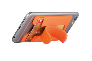 Визитница для смартфона, цвет оранжевый - 93321-128- Фото №2