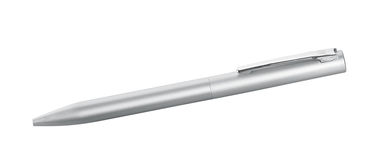 Набор из шариковой ручки и блокнота, цвет светло-серый - 93714-123- Фото №3