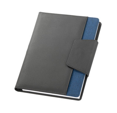 RUSSEL Папка с блокнотом, цвет матовый синий - 93788-104- Фото №1