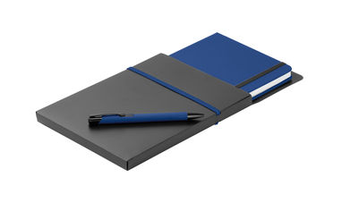 Набір з кулькової ручки, блокнота, колір королівський синій - 93795-114- Фото №2