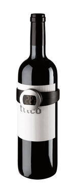 Термометр для вина, цвет черный - 93858-103- Фото №2